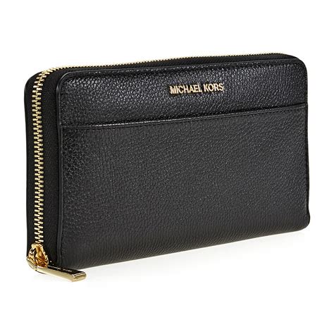 black wallet michael kors|Michael Kors black wallet sale.